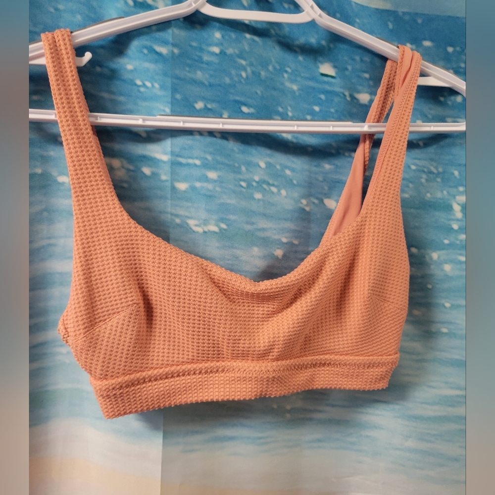 Aerie Size Small Peach Scoop Bralette